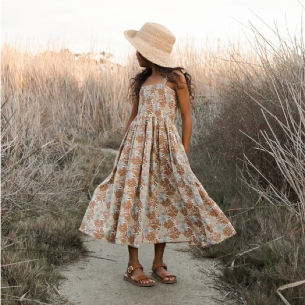 Pre Owned Rylee + Cru Ivy Dress Safari Floral